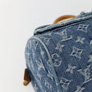 LOUIS VUITTON Monogram Denim Neo Speedy Hand Bag Blue M95019 LV Auth 128934V-11