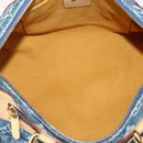 LOUIS VUITTON Monogram Denim Neo Speedy Hand Bag Blue M95019 LV Auth 128934V-16