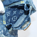 LOUIS VUITTON Monogram Denim Neo Speedy Hand Bag Blue M95019 LV Auth 128934V-21