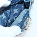LOUIS VUITTON Monogram Denim Neo Speedy Hand Bag Blue M95019 LV Auth 128934V-22