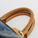 LOUIS VUITTON Monogram Denim Neo Speedy Hand Bag Blue M95019 LV Auth 128934V-8