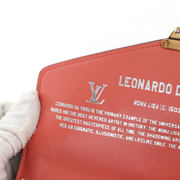 LOUIS VUITTON Masters Collection Pochette Chain Bag Pink M64626 LV Auth 128935M