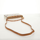 LOUIS VUITTON Multicolor Pochette Accessoires Pouch White M92649 LV Auth 128936A-10