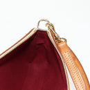 LOUIS VUITTON Multicolor Pochette Accessoires Pouch White M92649 LV Auth 128936A-22