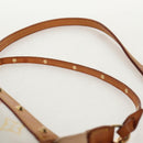 LOUIS VUITTON Multicolor Pochette Accessoires Pouch White M92649 LV Auth 128936A-9