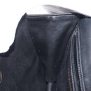 CHANEL Matelasse Chain Shoulder Bag Lamb Skin Black Gold CC Auth 128938V-21