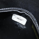 CHANEL Matelasse Chain Shoulder Bag Lamb Skin Black Gold CC Auth 128938V-23