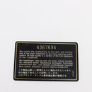 CHANEL Matelasse Chain Shoulder Bag Lamb Skin Black Gold CC Auth 128938V-24