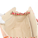 CHANEL Matelasse Chain Shoulder Bag Canvas Pink Gold CC Auth 128939SAM-24