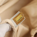 CHANEL Matelasse Chain Shoulder Bag Canvas Pink Gold CC Auth 128939M-12