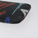 LOUIS VUITTON Eclipse Graffiti Pochette Cles Coin Purse M81975 Auth 128951-7