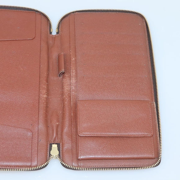 LOUIS VUITTON Monogram Organizer De Voyage Travel Case M60120 LV Auth 128953