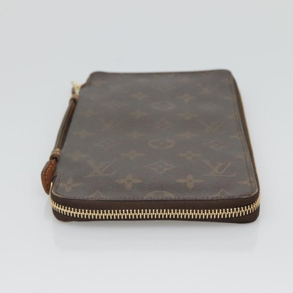 LOUIS VUITTON Monogram Organizer De Voyage Travel Case M60120 LV Auth 128953