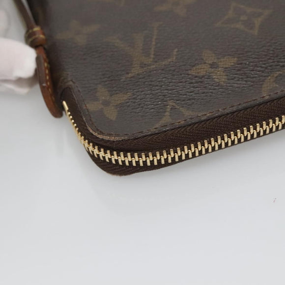 LOUIS VUITTON Monogram Organizer De Voyage Travel Case M60120 LV Auth 128953