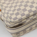 LOUIS VUITTON Damier Azur Naviglio Shoulder Bag N51189 LV Auth 128957-16