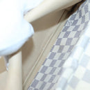 LOUIS VUITTON Damier Azur Naviglio Shoulder Bag N51189 LV Auth 128957-23