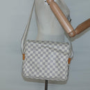 LOUIS VUITTON Damier Azur Naviglio Shoulder Bag N51189 LV Auth 128957-24