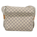 LOUIS VUITTON Damier Azur Naviglio Shoulder Bag N51189 LV Auth 128957-2