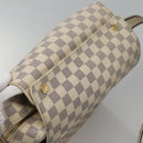 LOUIS VUITTON Damier Azur Naviglio Shoulder Bag N51189 LV Auth 128957-6