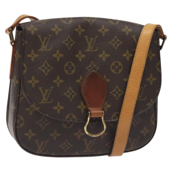LOUIS VUITTON Monogram Monogram Saint Cloud GM Shoulder Bag M51242 Auth 128968