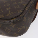 LOUIS VUITTON Monogram Monogram Saint Cloud GM Shoulder Bag M51242 Auth 128968-12