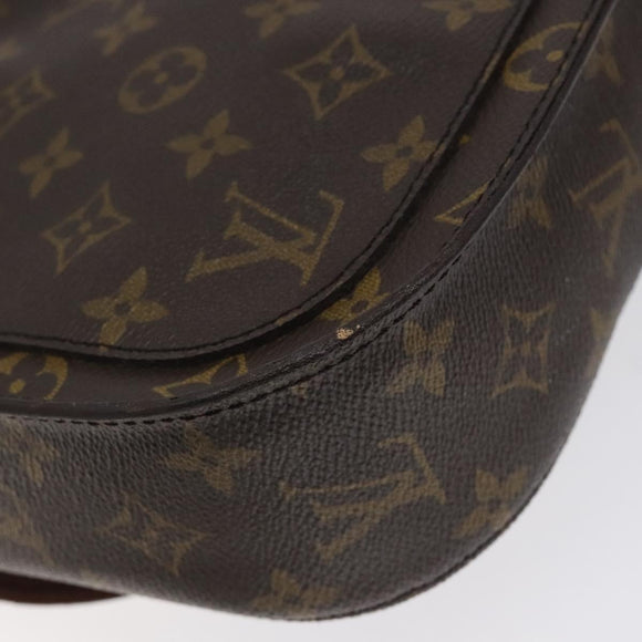 LOUIS VUITTON Monogram Monogram Saint Cloud GM Shoulder Bag M51242 Auth 128968