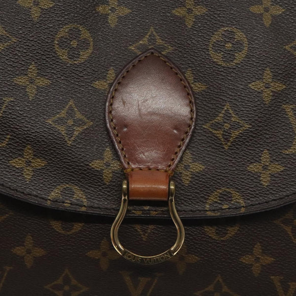 LOUIS VUITTON Monogram Monogram Saint Cloud GM Shoulder Bag M51242 Auth 128968