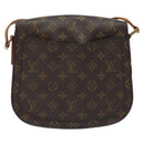 LOUIS VUITTON Monogram Monogram Saint Cloud GM Shoulder Bag M51242 Auth 128968-3