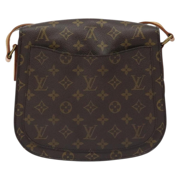 LOUIS VUITTON Monogram Monogram Saint Cloud GM Shoulder Bag M51242 Auth 128968