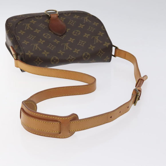LOUIS VUITTON Monogram Monogram Saint Cloud GM Shoulder Bag M51242 Auth 128968