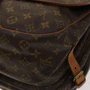 LOUIS VUITTON Monogram Saumur 35 Shoulder Bag M42254 LV Auth 128972-16