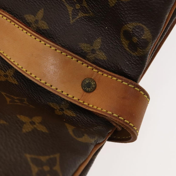 LOUIS VUITTON Monogram Saumur 35 Shoulder Bag M42254 LV Auth 128972