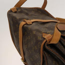 LOUIS VUITTON Monogram Saumur 35 Shoulder Bag M42254 LV Auth 128972-6