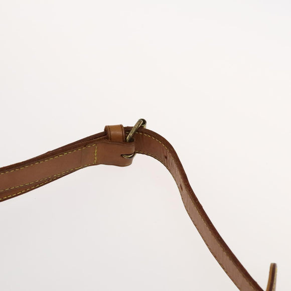 LOUIS VUITTON Monogram Saumur 35 Shoulder Bag M42254 LV Auth 128972