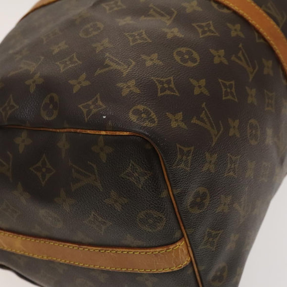 LOUIS VUITTON Monogram Keepall Bandouliere 50 Boston Bag M41416 LV Auth 128979