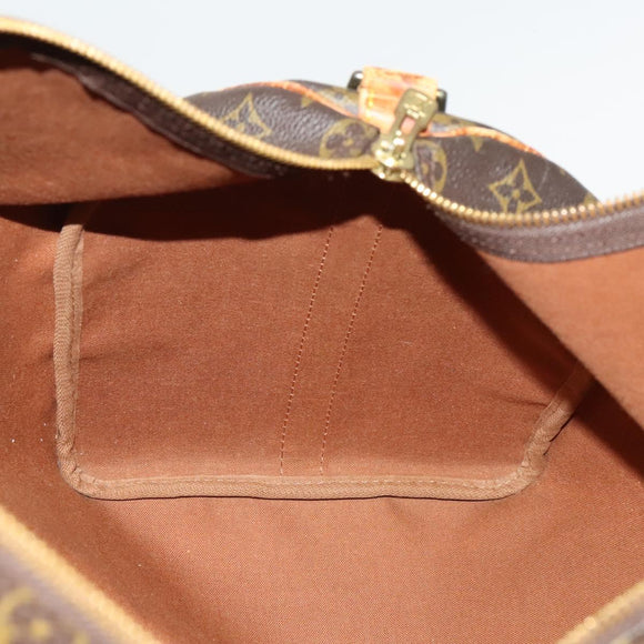 LOUIS VUITTON Monogram Keepall Bandouliere 50 Boston Bag M41416 LV Auth 128979