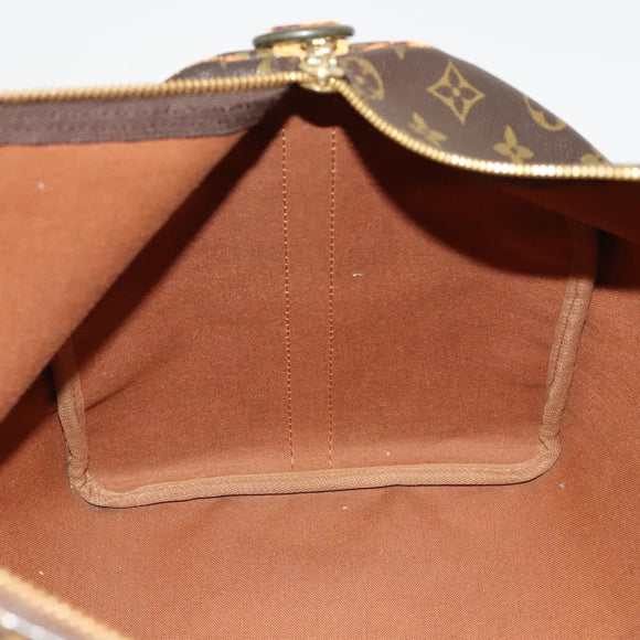 LOUIS VUITTON Monogram Keepall Bandouliere 50 Boston Bag M41416 LV Auth 128979