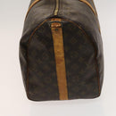 LOUIS VUITTON Monogram Keepall Bandouliere 50 Boston Bag M41416 LV Auth 128979-3