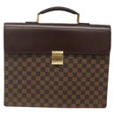 LOUIS VUITTON Damier Ebene Altona PM Briefcase N53315 LV Auth 128981-13