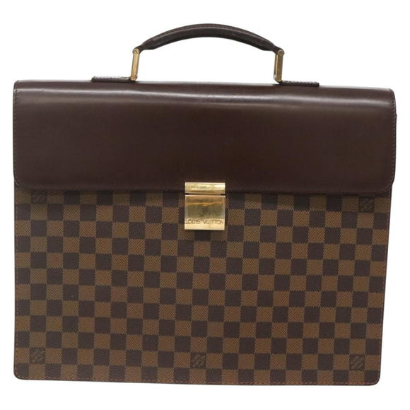 LOUIS VUITTON Damier Ebene Altona PM Briefcase N53315 LV Auth 128981