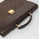 LOUIS VUITTON Damier Ebene Altona PM Briefcase N53315 LV Auth 128981-6