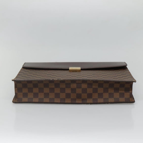 LOUIS VUITTON Damier Ebene Altona PM Briefcase N53315 LV Auth 128981