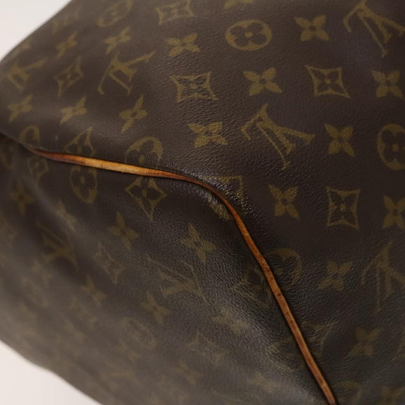 LOUIS VUITTON Monogram Keepall 55 Boston Bag M41424 LV Auth 128983