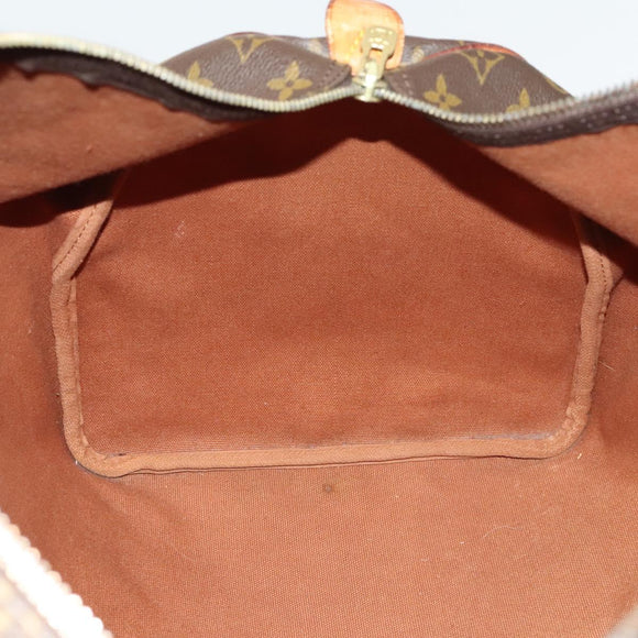 LOUIS VUITTON Monogram Keepall 55 Boston Bag M41424 LV Auth 128983