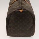 LOUIS VUITTON Monogram Keepall 55 Boston Bag M41424 LV Auth 128983-3