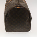 LOUIS VUITTON Monogram Keepall 55 Boston Bag M41424 LV Auth 128983-4