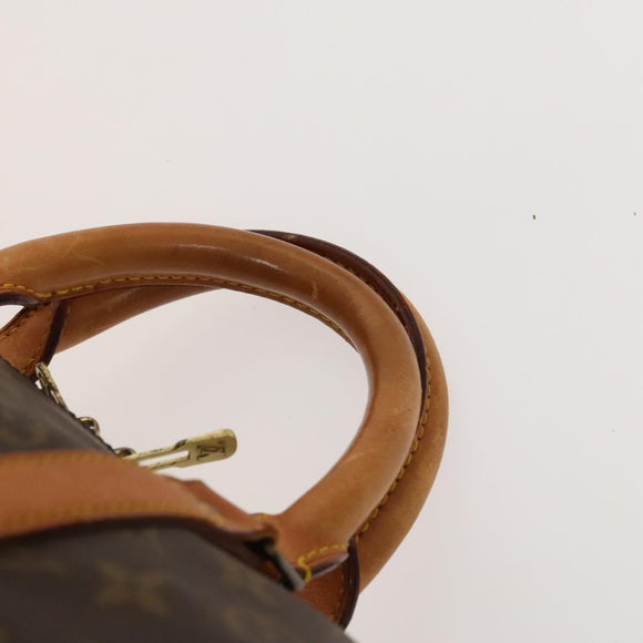 LOUIS VUITTON Monogram Keepall 55 Boston Bag M41424 LV Auth 128983