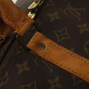 LOUIS VUITTON Monogram Keepall 55 Boston Bag M41424 LV Auth 128984-18