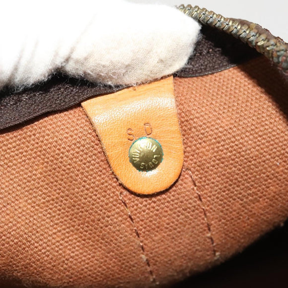 LOUIS VUITTON Monogram Keepall 55 Boston Bag M41424 LV Auth 128984