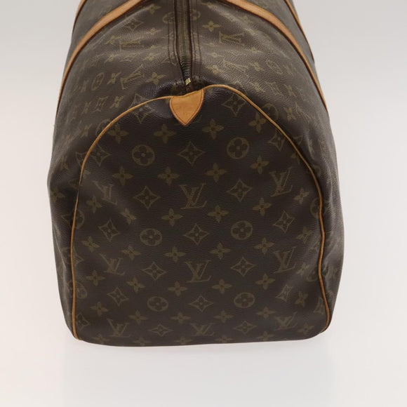 LOUIS VUITTON Monogram Keepall 55 Boston Bag M41424 LV Auth 128984